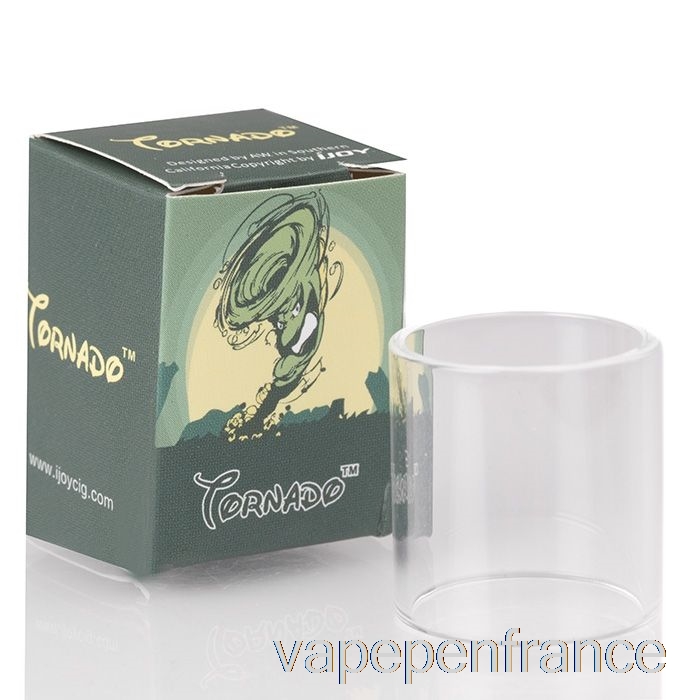 Ijoy Tornado & Nano Tube De Verre De Remplacement Jaune à Stylo Vape Translucide